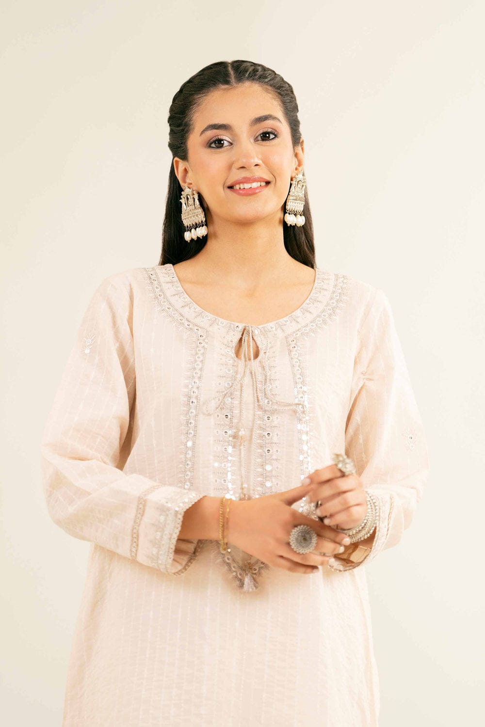 2 Piece-Embroidered Suit