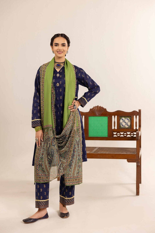 3 Piece - Printed Suit