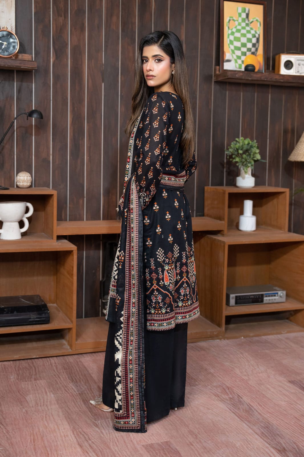 SAFA NOOR 3 PIECE DIGITAL PRINTED LAWN
