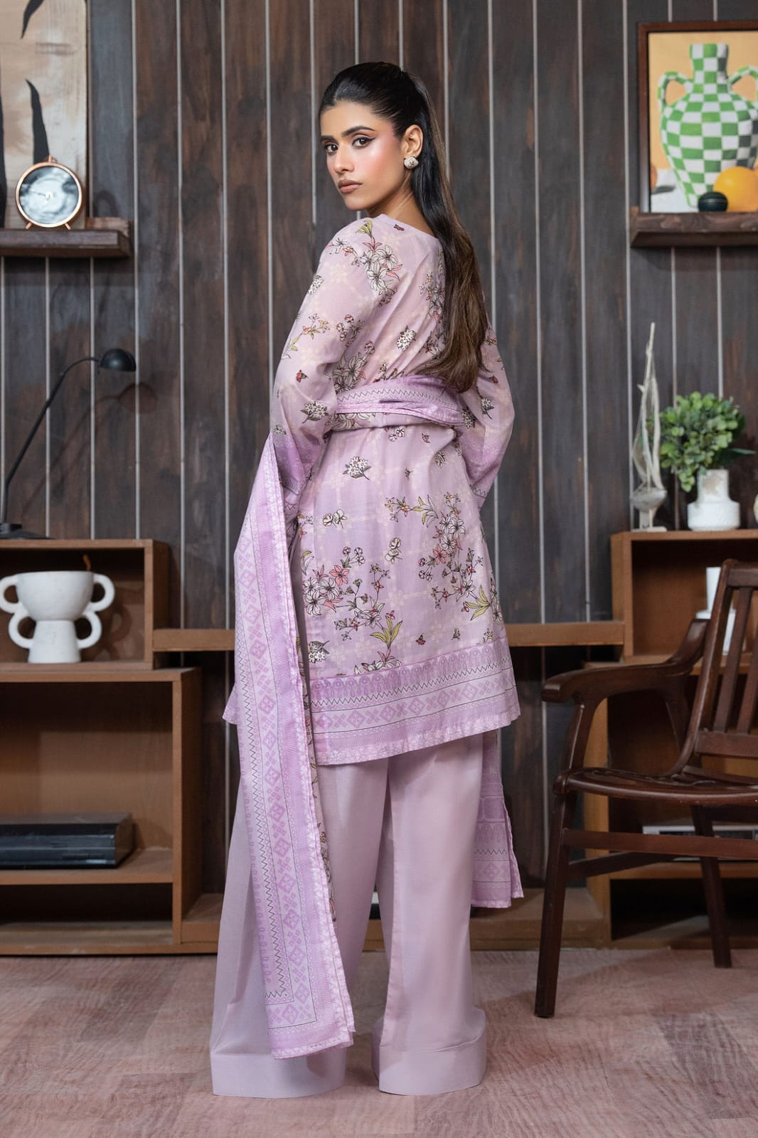 SAFA NOOR 3 PIECE DIGITAL PRINTED LAWN