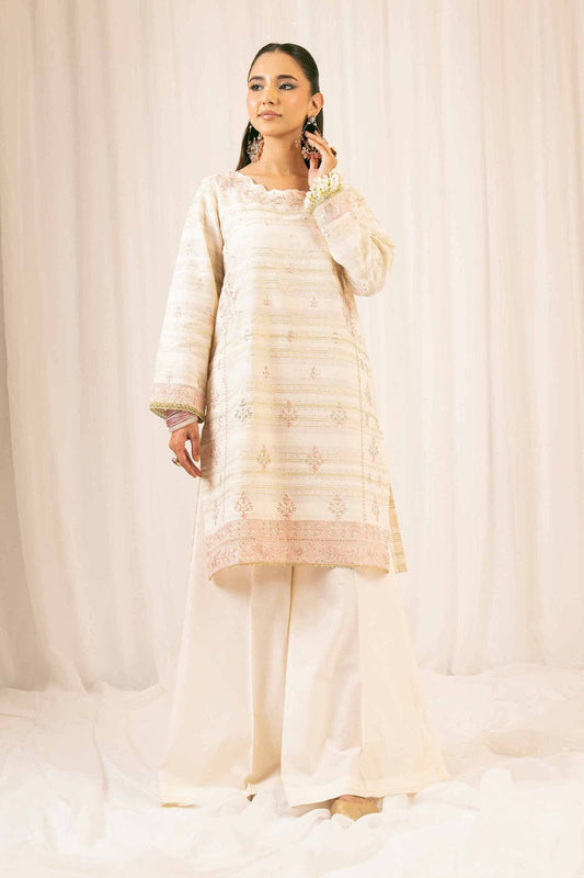 2 Piece - Embroidered Suit
