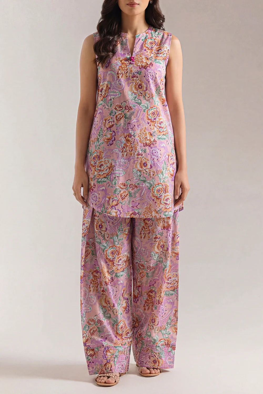 Unstitched Printed Lawn 2 Piece (Shirt/Trouser)