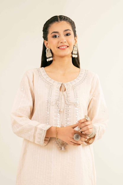 2 Piece-Embroidered Suit