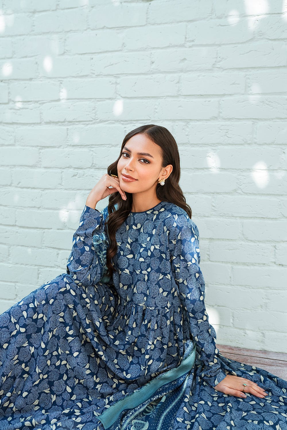 Unstitched 3 Piece - Printed Suit