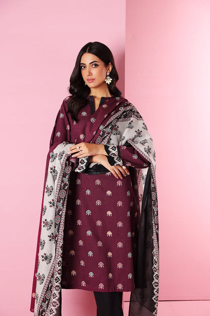 Unstitched 3 Piece - Printed Suit