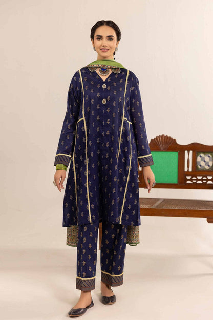 3 Piece - Printed Suit