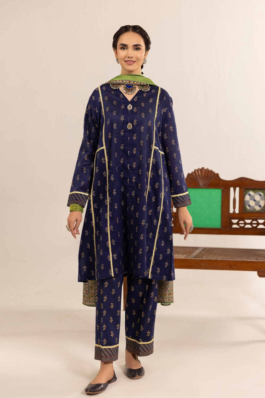 3 Piece - Printed Suit