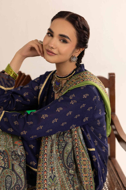 3 Piece - Printed Suit