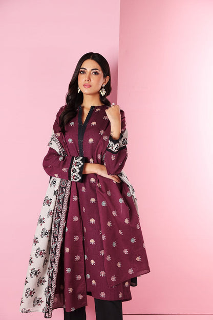 Unstitched 3 Piece - Printed Suit