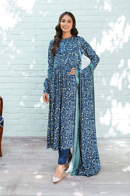 Unstitched 3 Piece - Printed Suit