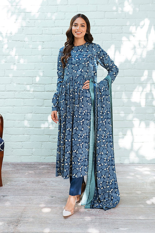 Unstitched 3 Piece - Printed Suit
