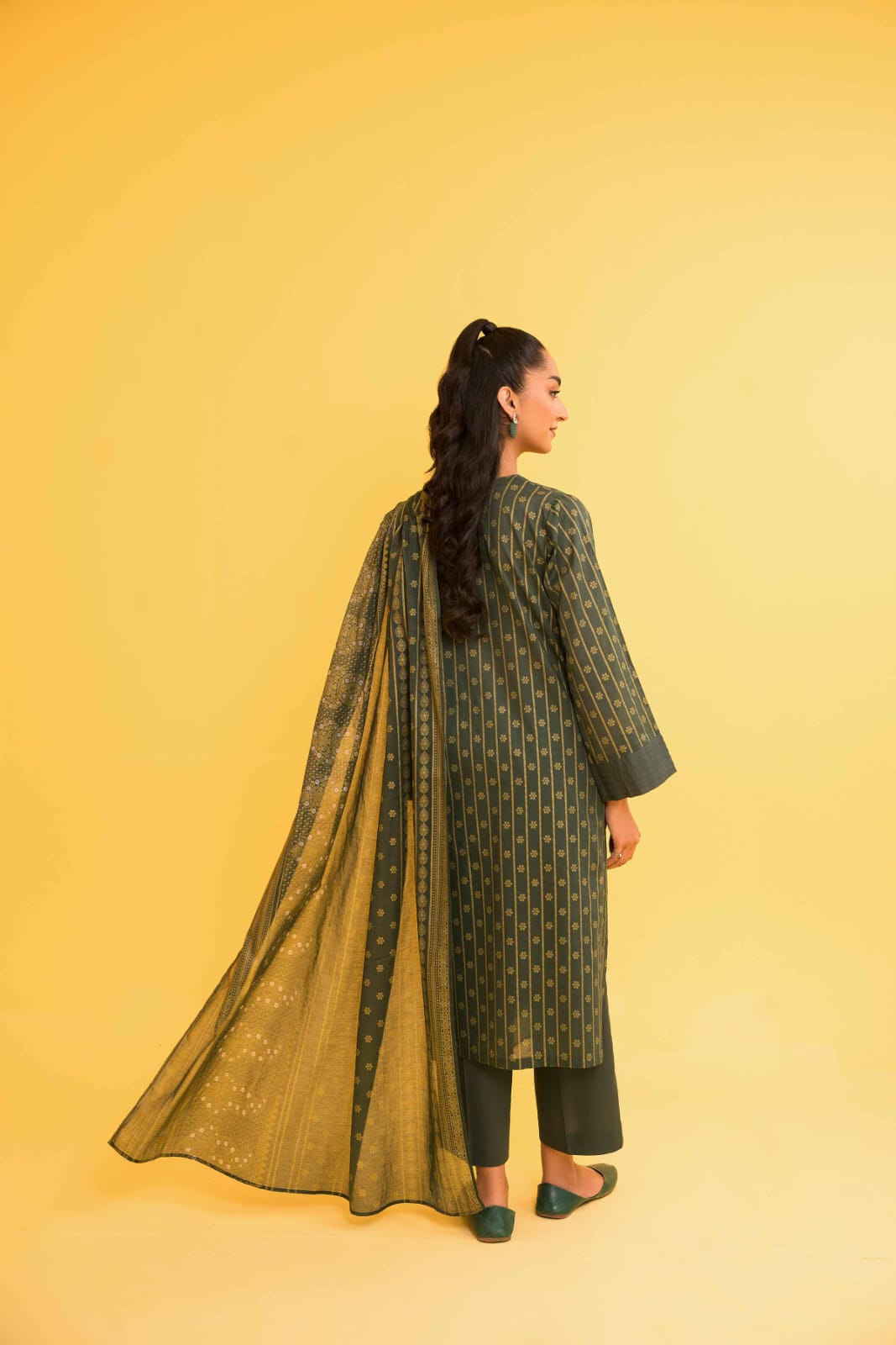 Unstitched 3 Piece - Printed Suit