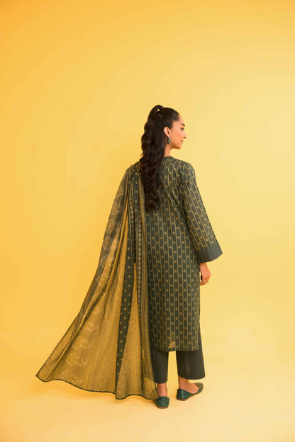 Unstitched 3 Piece - Printed Suit