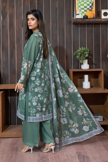 SAFA NOOR 3 PIECE DIGITAL PRINTED LAWN