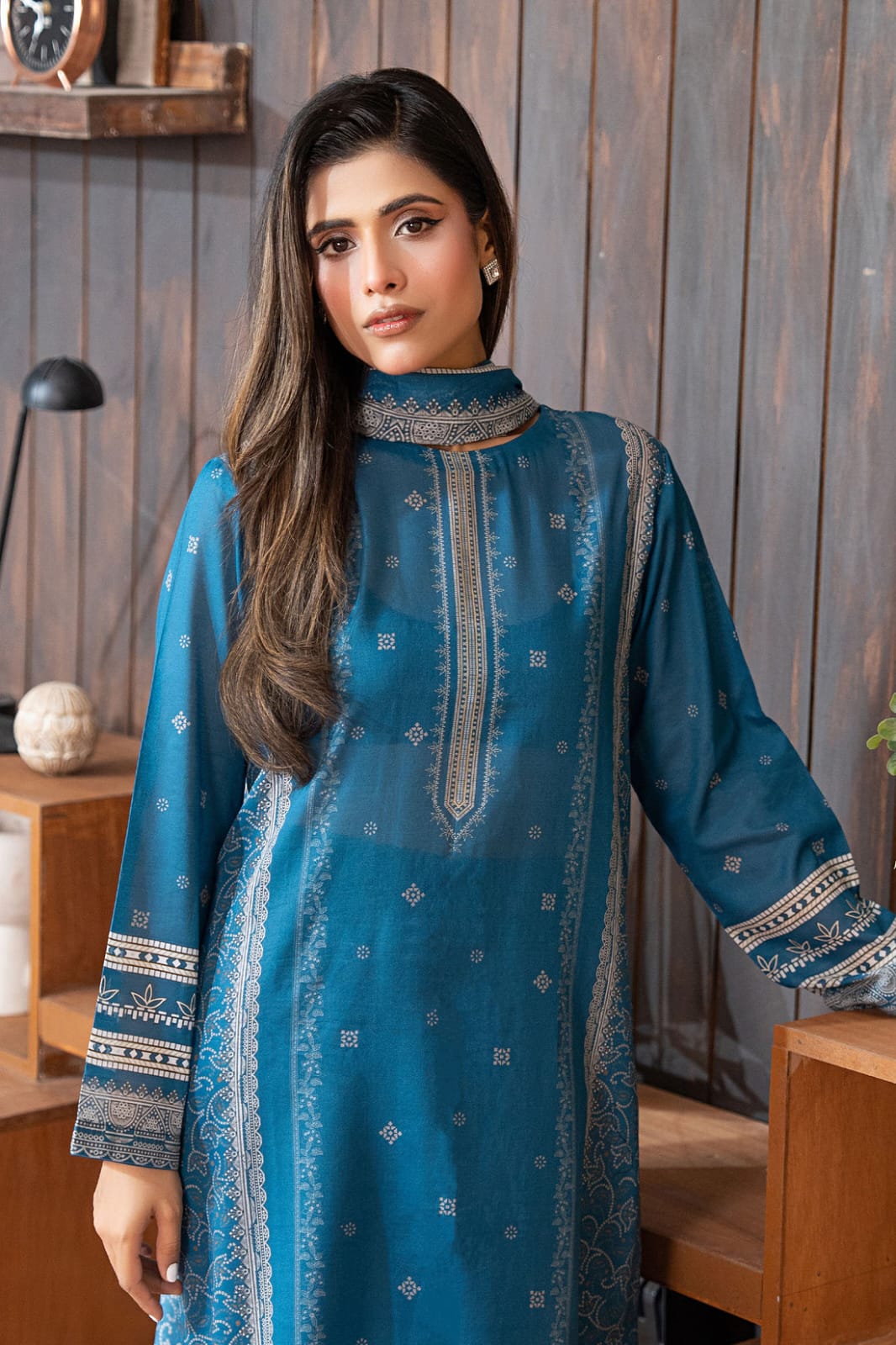 SAFA NOOR 3 PIECE DIGITAL PRINTED LAWN