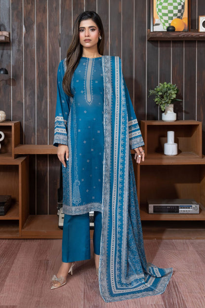 SAFA NOOR 3 PIECE DIGITAL PRINTED LAWN