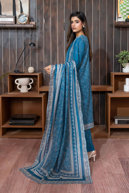 SAFA NOOR 3 PIECE DIGITAL PRINTED LAWN