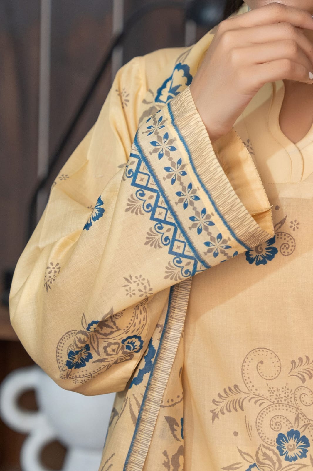 SAFA NOOR 3 PIECE DIGITAL PRINTED LAWN