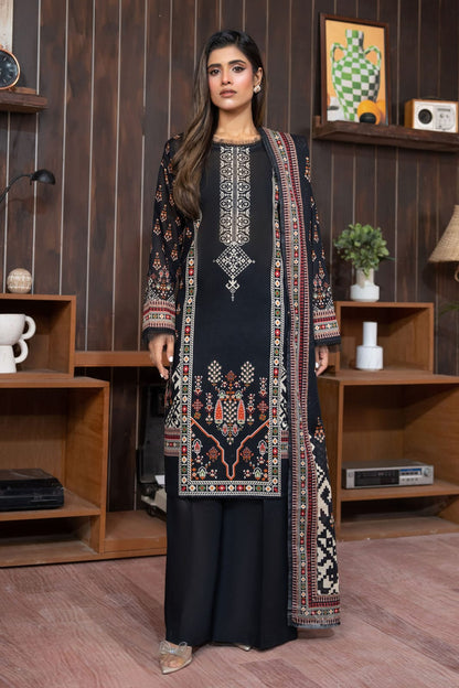 SAFA NOOR 3 PIECE DIGITAL PRINTED LAWN