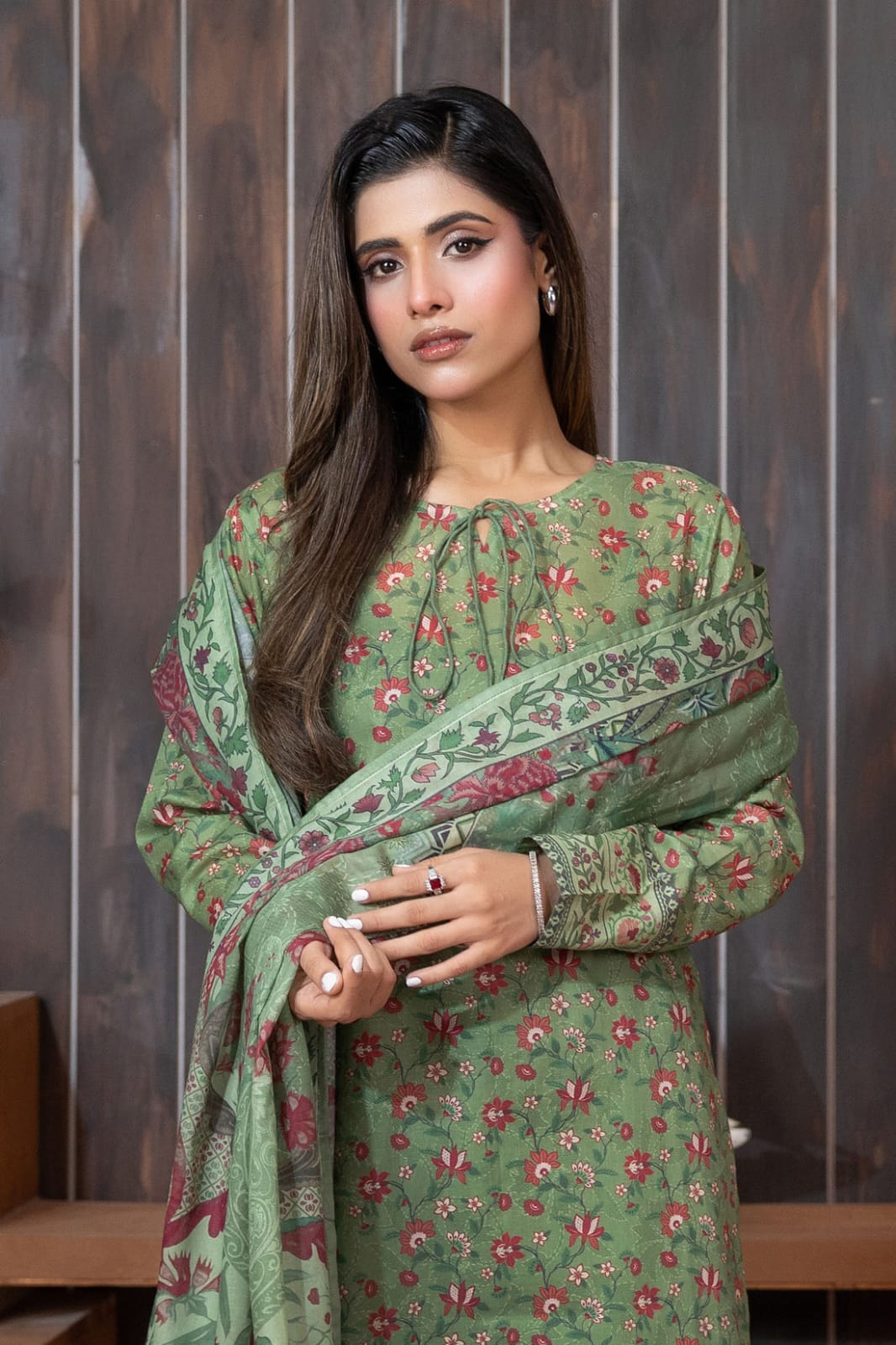 SAFA NOOR 3 PIECE DIGITAL PRINTED LAWN