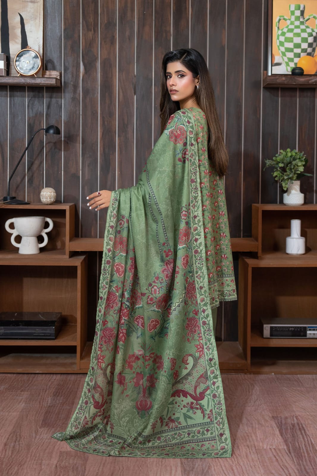 SAFA NOOR 3 PIECE DIGITAL PRINTED LAWN