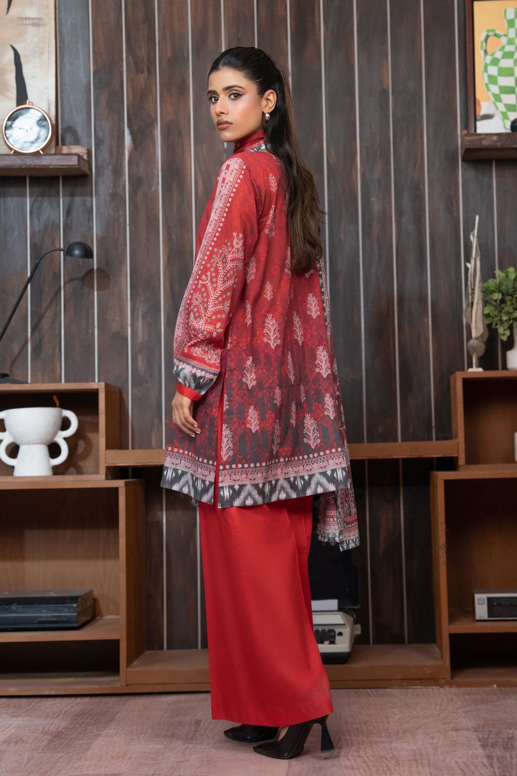 SAFA NOOR 3 PIECE DIGITAL PRINTED LAWN