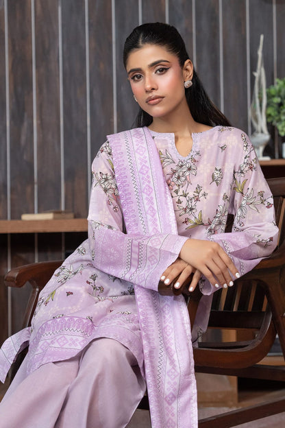 SAFA NOOR 3 PIECE DIGITAL PRINTED LAWN