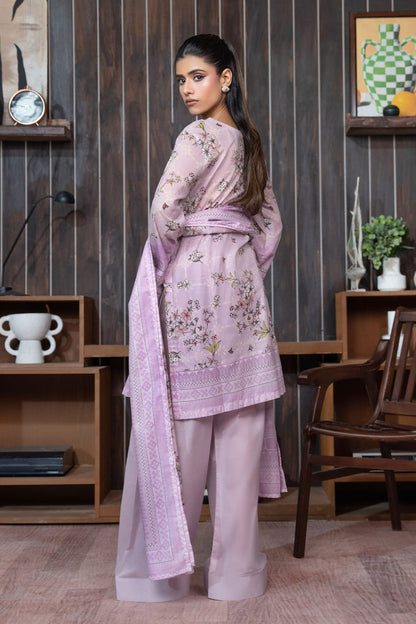 SAFA NOOR 3 PIECE DIGITAL PRINTED LAWN