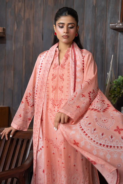 SAFA NOOR 3 PIECE DIGITAL PRINTED LAWN