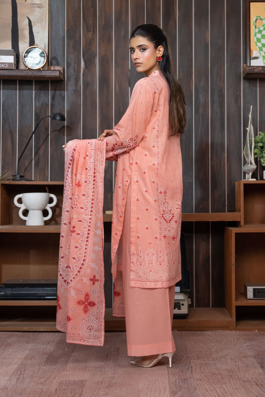 SAFA NOOR 3 PIECE DIGITAL PRINTED LAWN
