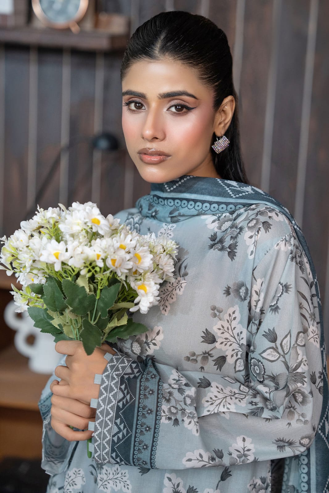 SAFA NOOR 3 PIECE DIGITAL PRINTED LAWN
