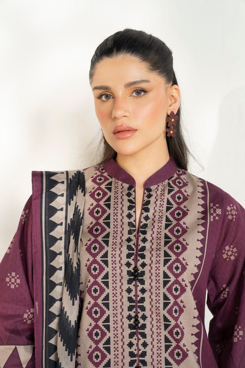 Al karam 3 piece Digital printed Lawn