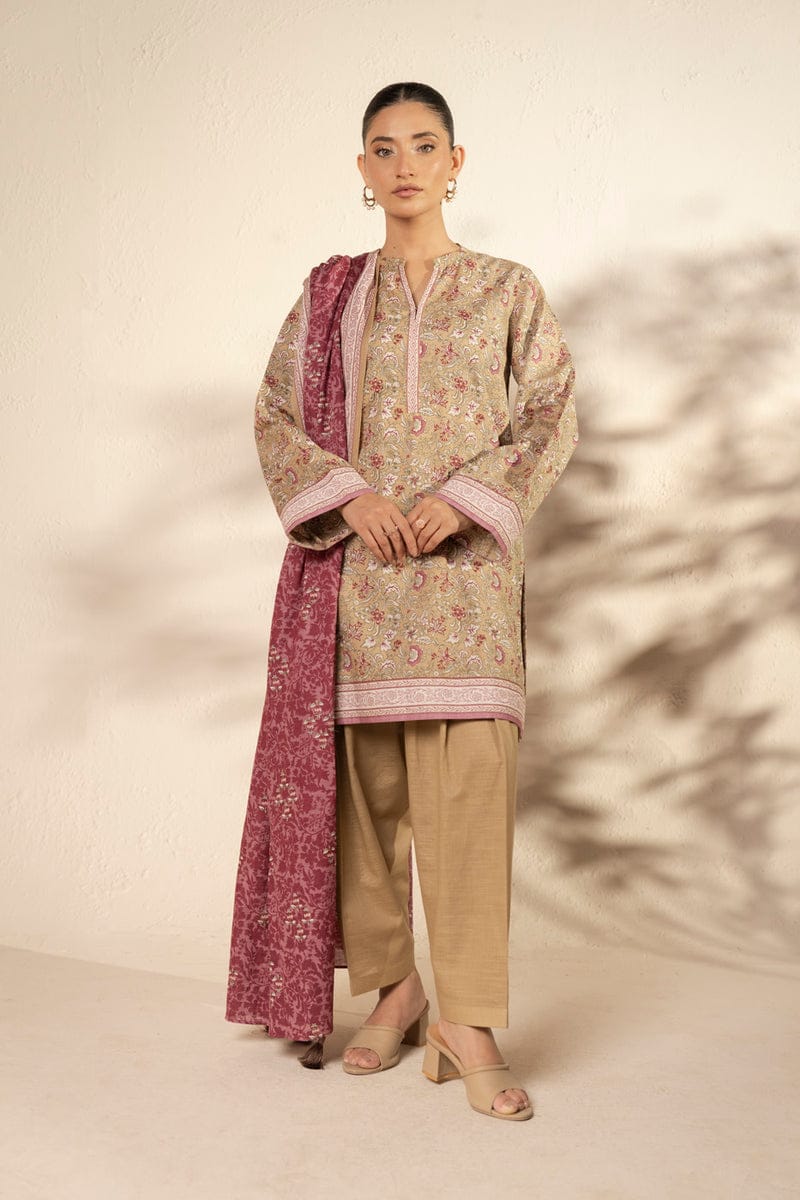 Al karam 3 piece Digital printed Lawn