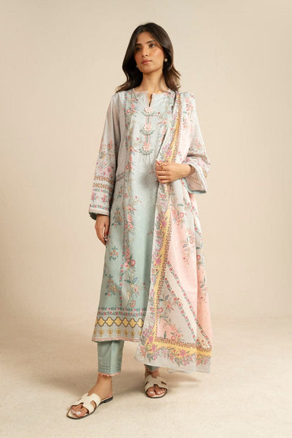 Al karam 3 piece Digital printed Lawn