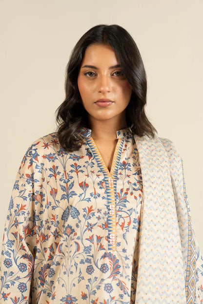 Al karam 3 piece Digital printed Lawn