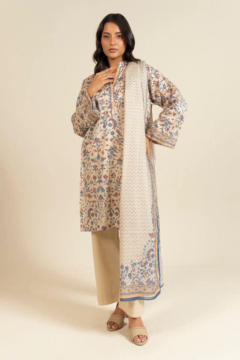 Al karam 3 piece Digital printed Lawn