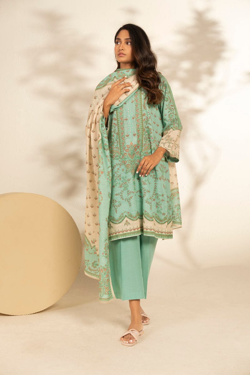 Al karam 3 piece Digital printed Lawn
