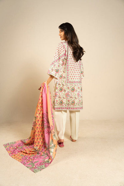 Al karam 3 piece Digital printed Lawn