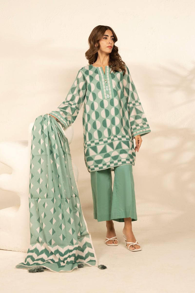 Al karam 3 piece Digital printed Lawn