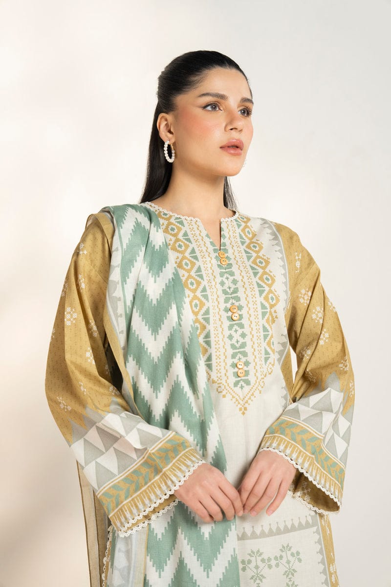 Al karam 3 piece Digital printed Lawn