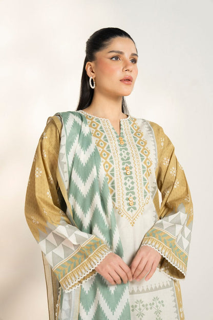 Al karam 3 piece Digital printed Lawn